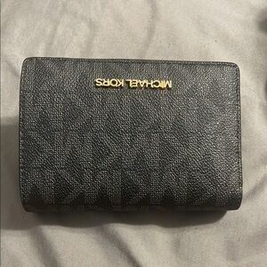Michael Kors Black Logo Wallet